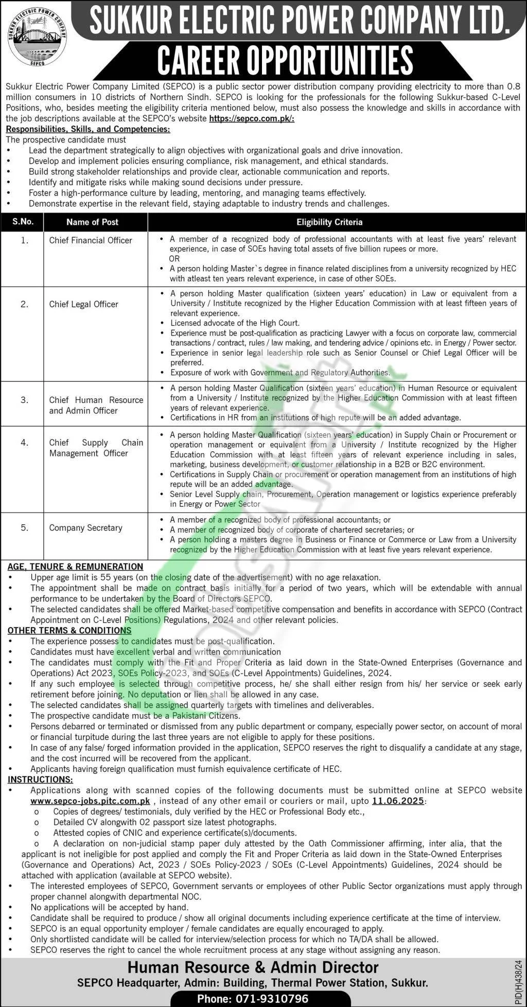  SEPCO Jobs
